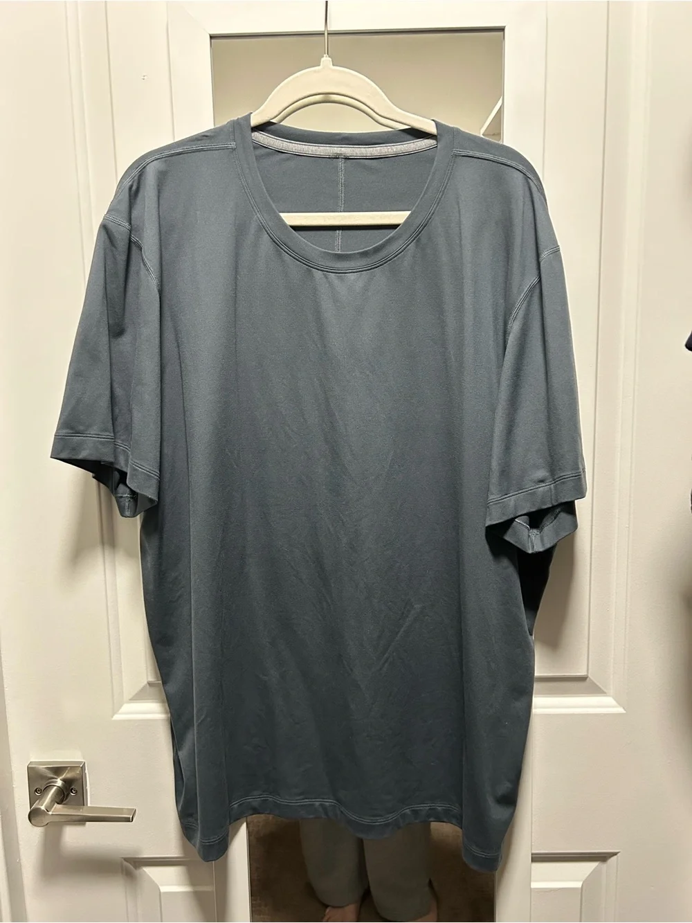 Lululemon Men’s Soft Jersey T-Shirt in Oil Grey, Size XXL